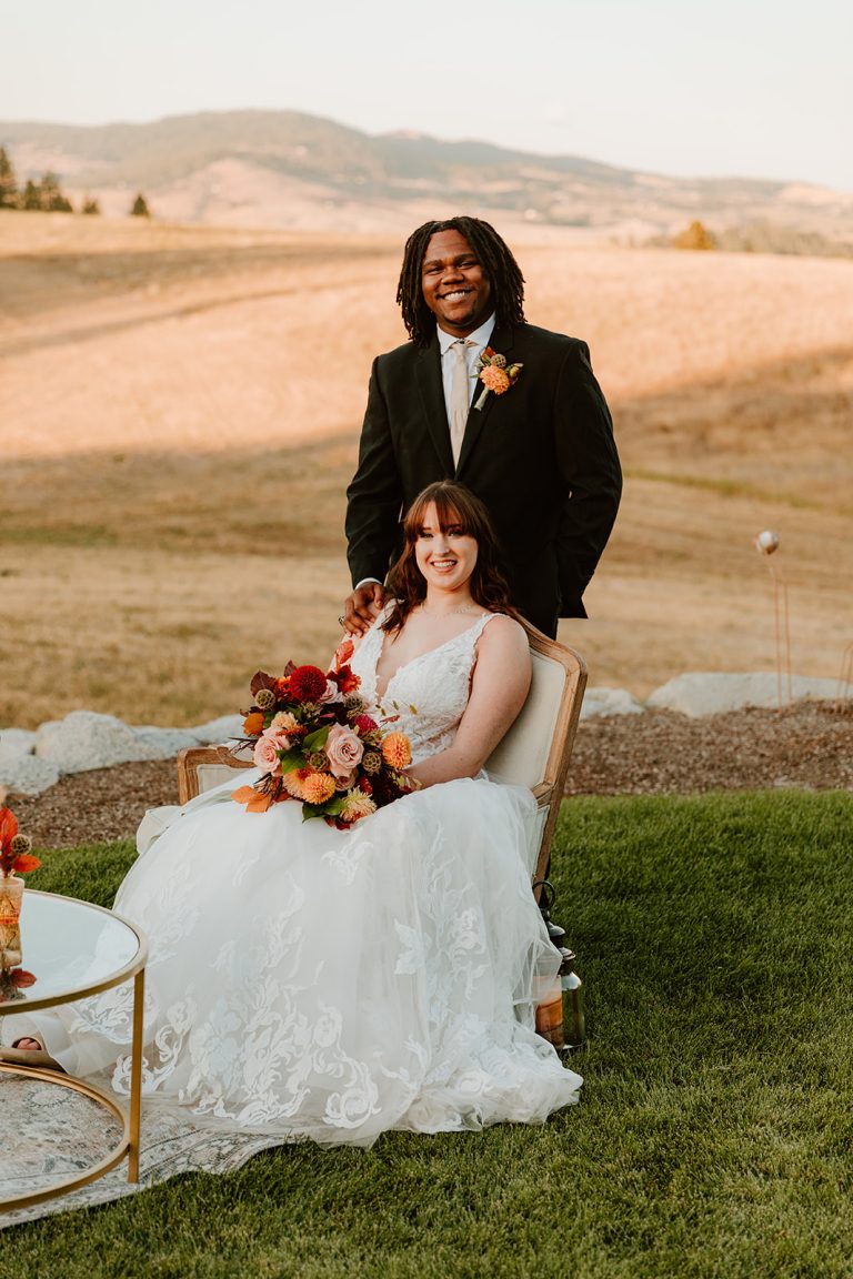 couple at wedding